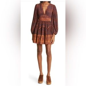 Ulla Johnson
Hayana Fit-&-Flare Silk Mini Dress